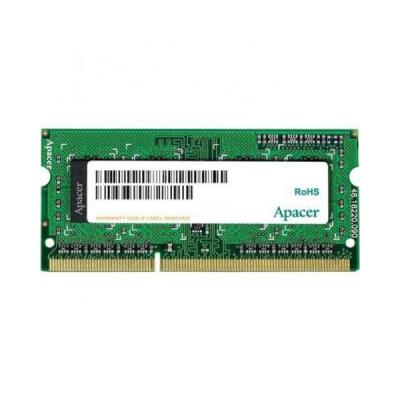 Модуль пам'яті для ноутбука SoDIMM DDR3 4GB 1066 MHz Apacer (AS04GFA06C7QBGC / AS04GFA06C7TBGC) - зображення 1