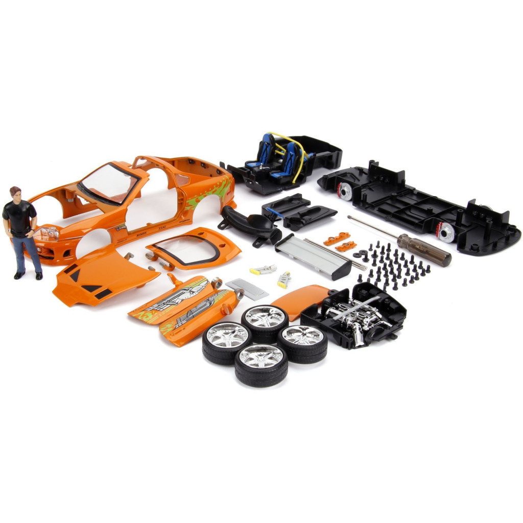 Машина Jada металева Форсаж Тойота Супра з фігуркою Брайана 25 елементів 1:24 (253203017) - зображення 2