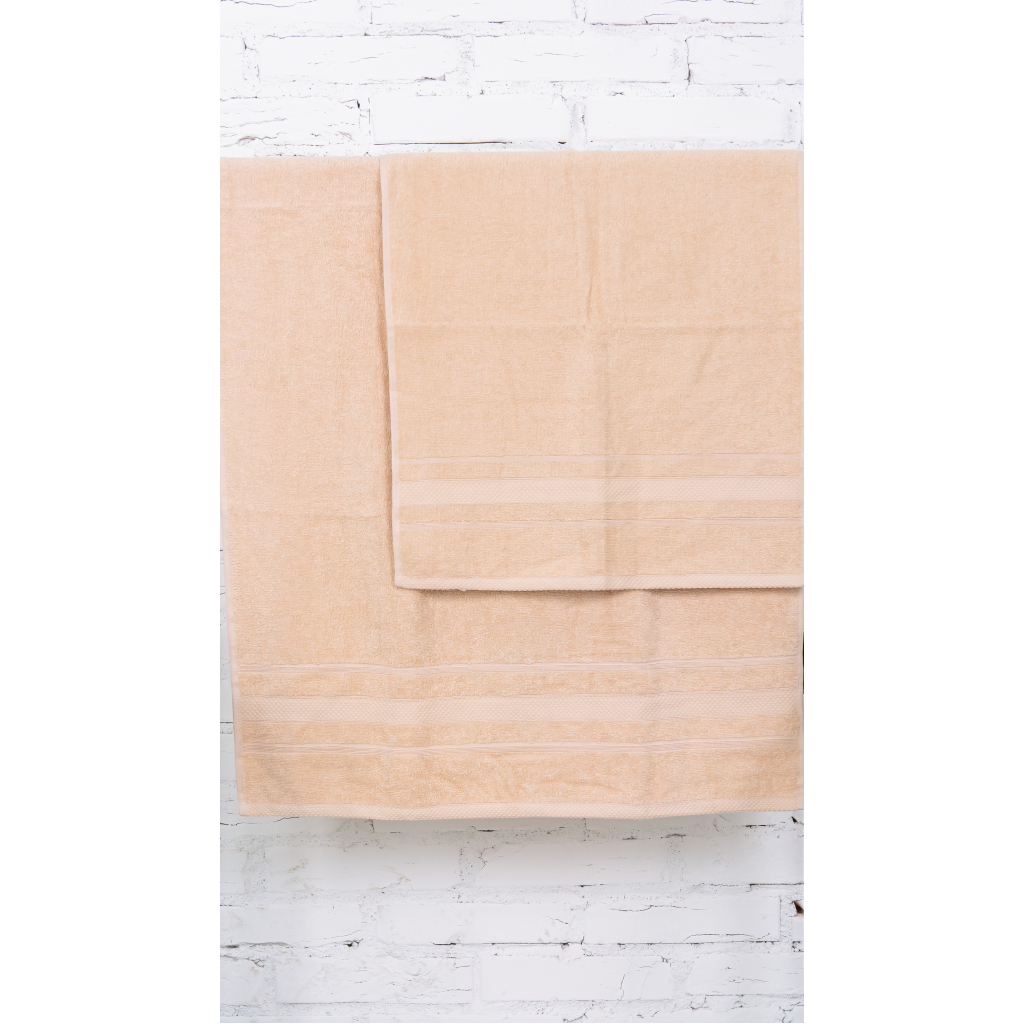 Рушник MirSon набір банних 5075 Elite SoftNess Ivory 50х90, 70х140 (2200003183139) - зображення 3