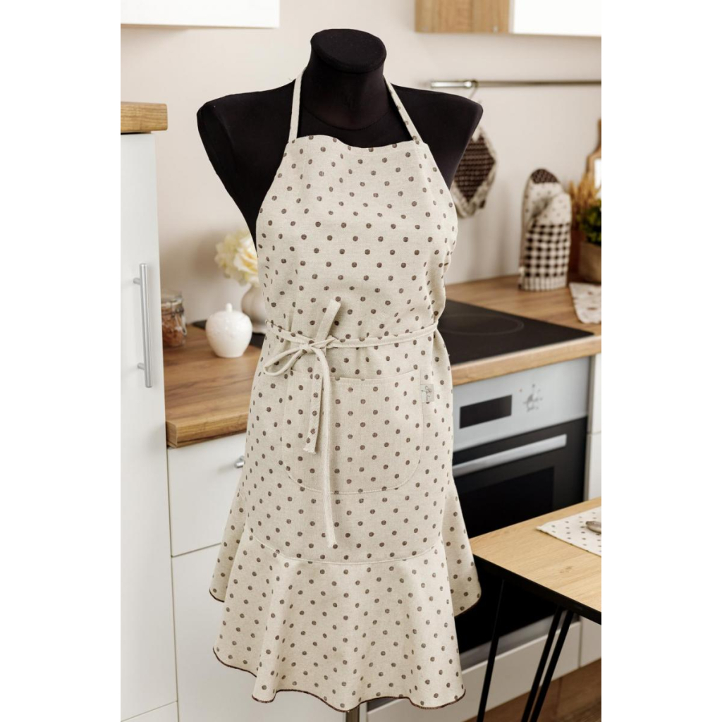 Фартух Прованс Горох коричневий Господиня (031630) - изображение 2