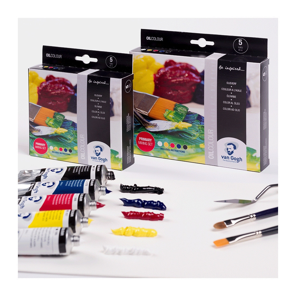Олійні фарби Royal Talens Van Gogh Primary 5 x 20 мл (8712079498443) - зображення 6
