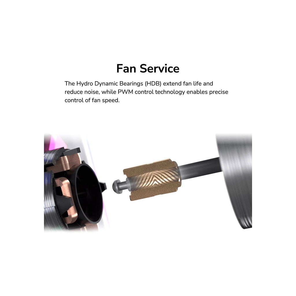 Кулер до корпусу Cougar SC140 ARGB RB - зображення 8