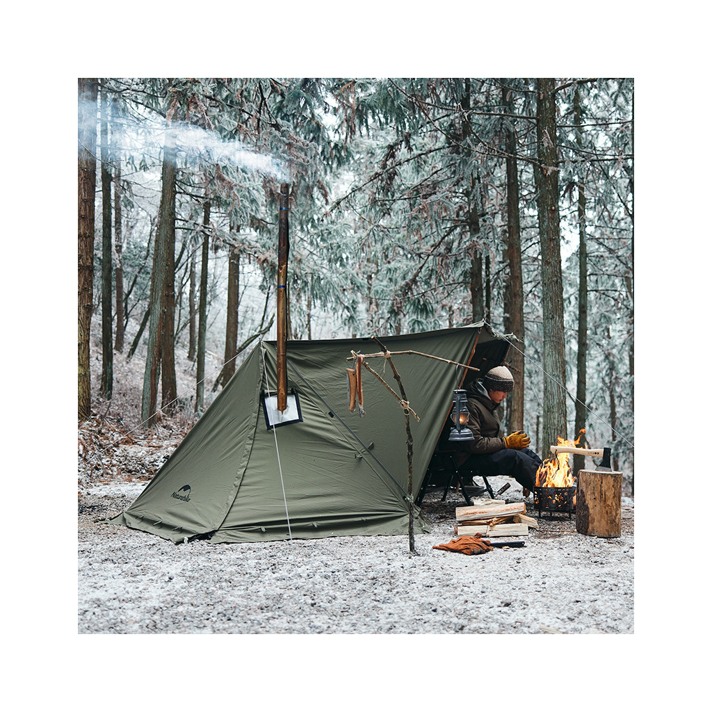 Намет Naturehike одномісний NH21YW157 темно-зелений (6927595712054) - зображення 4