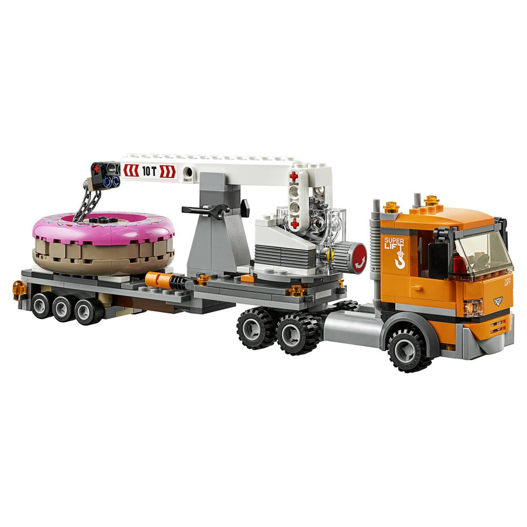 Конструктор LEGO City Відкриття магазину з продажу пончиків 790 деталей (60233) - зображення 3