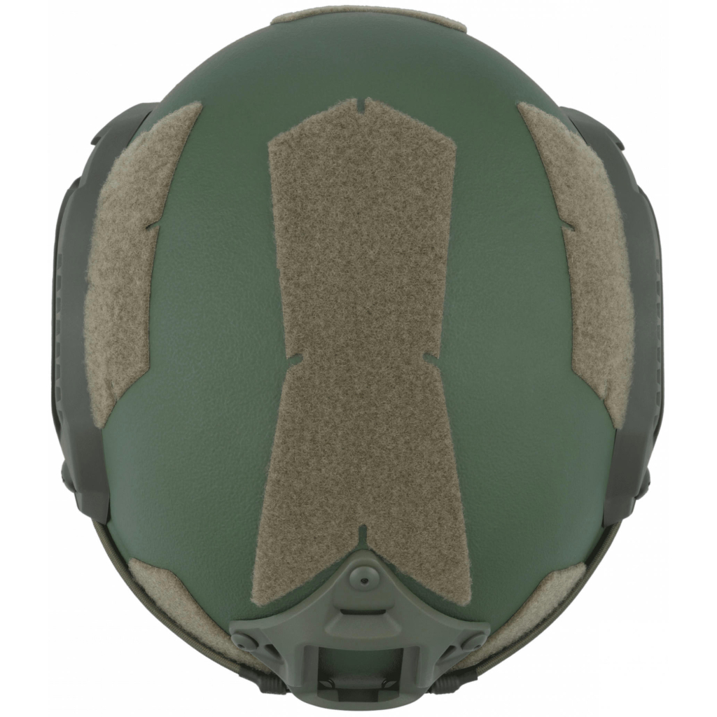 Шолом військовий Ukrainian Armor FAST Устраш 1.0, розмір M, зелений (FASTMRG) - изображение 6