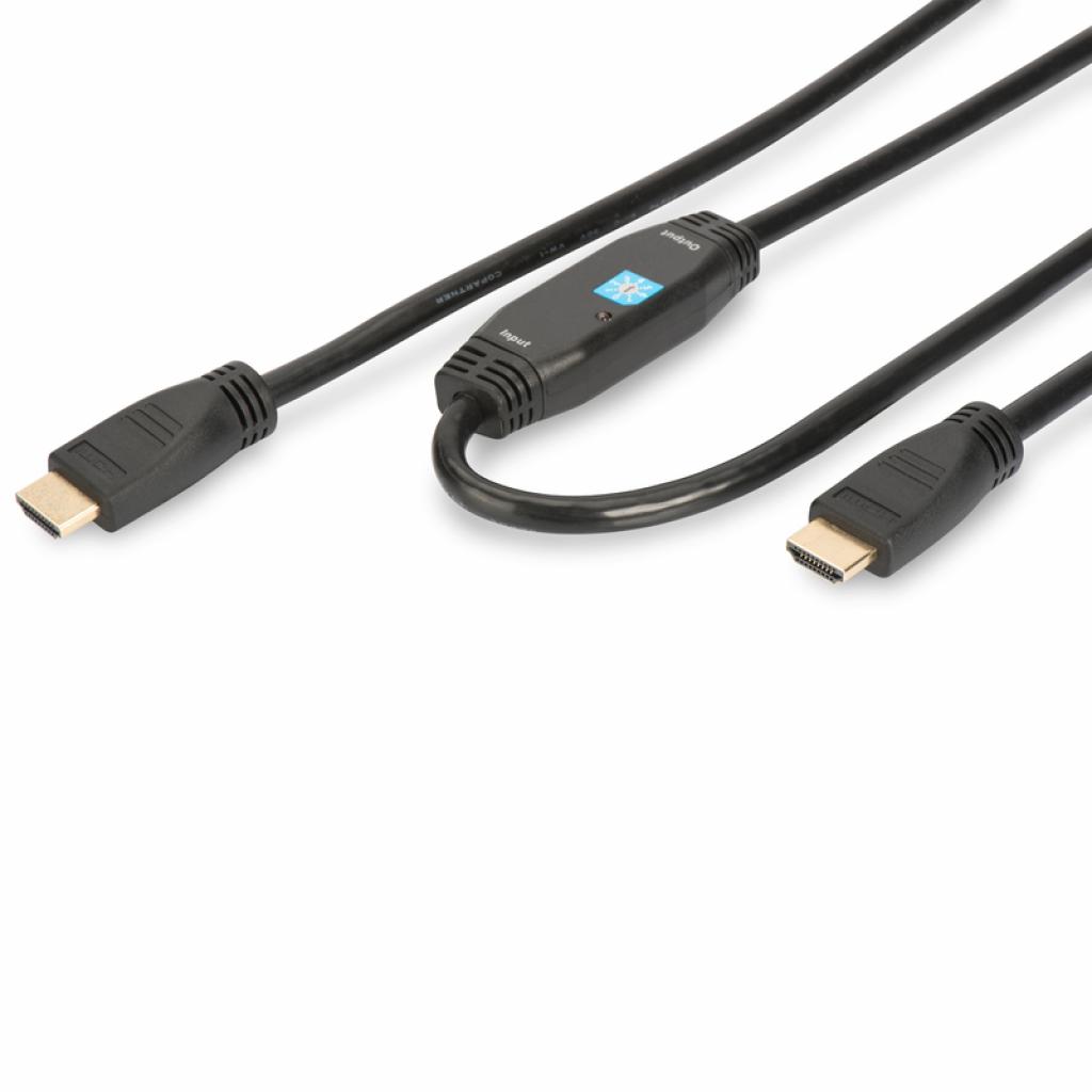 Кабель мультимедійний HDMI to HDMI 30.0m Digitus (AK-330105-300-S) - зображення 1