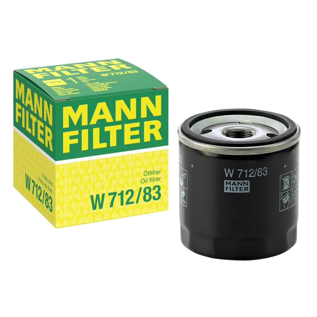 Фільтр масляний Mann W712/83 - зображення 3