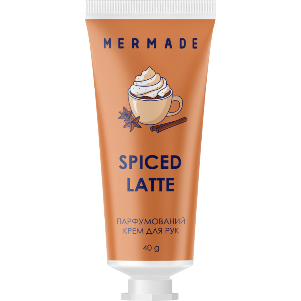 Крем для рук Mermade Spiced Latte Парфумований 40 г (4823122903112) - зображення 1