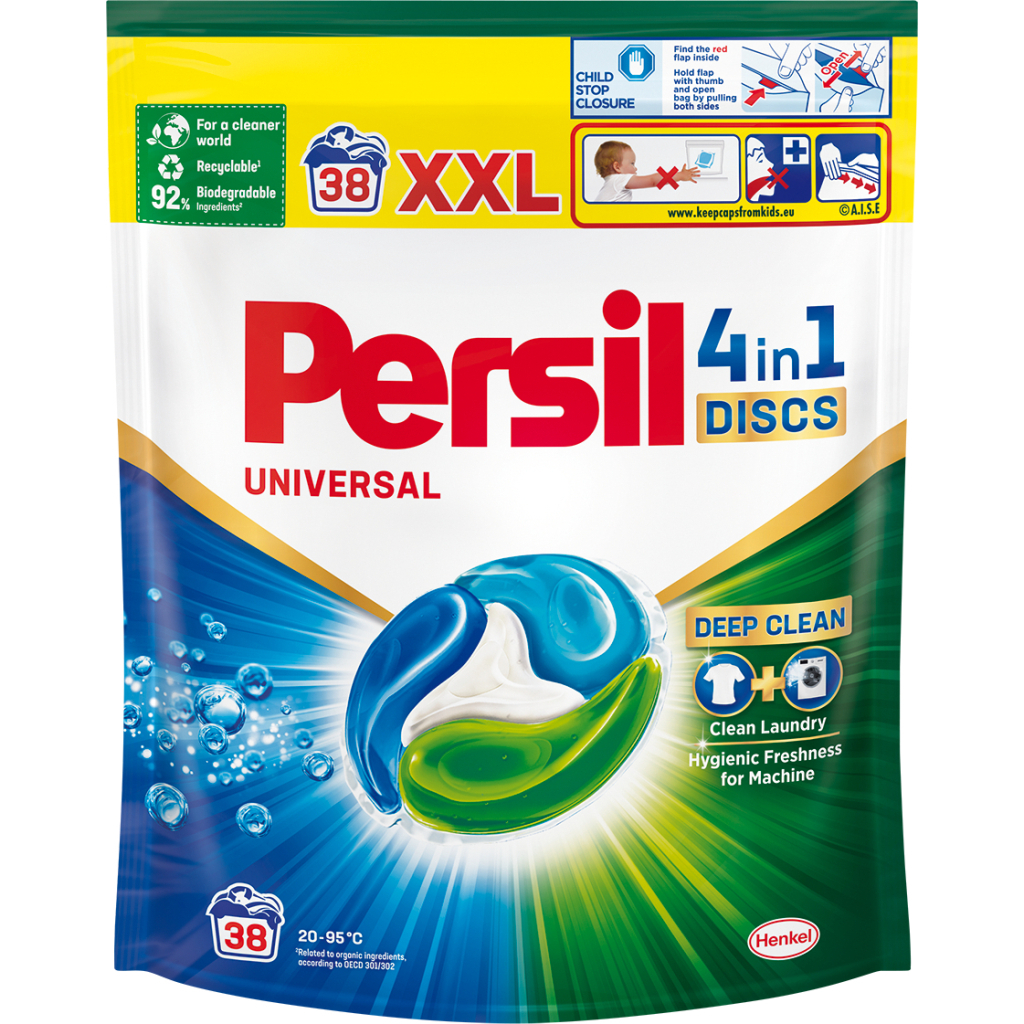 Капсули для прання Persil Discs Universal 38 шт. (9000101566529) - зображення 1