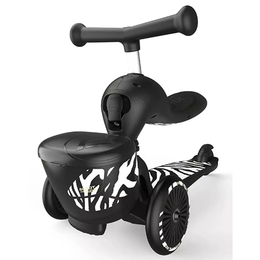 Самокат Scoot&Ride Highwaykick-1 Lifestyle Зебра (SR-210621-ZEBRA) - зображення 5