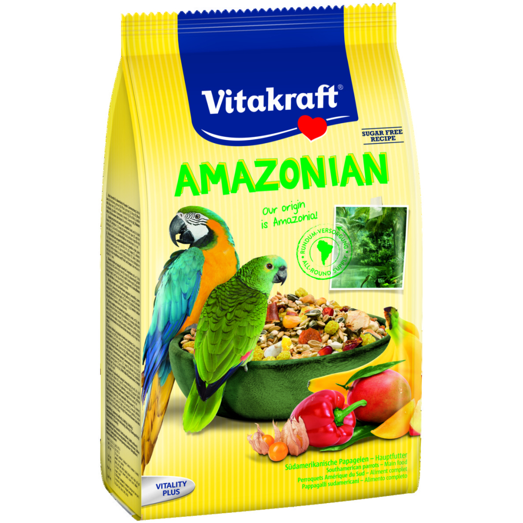 Корм для птахів Vitakraft Amazonia для американських папуг 750 г (4008239216434) - изображение 1