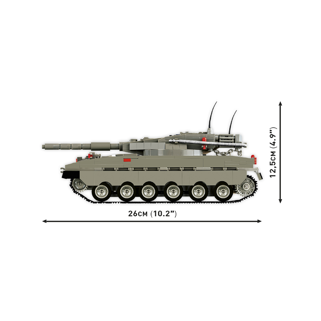Конструктор Cobi Танк Меркава Mk 1, 825 деталей (COBI-2621) - зображення 4