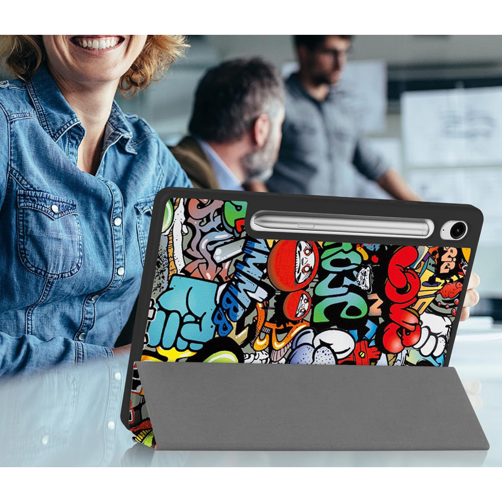 Чохол до планшета BeCover Flexible TPU Mate Samsung Galaxy Tab S10 FE (SM-X520/SM-X526) 10.9" Graffiti (713270) - зображення 12