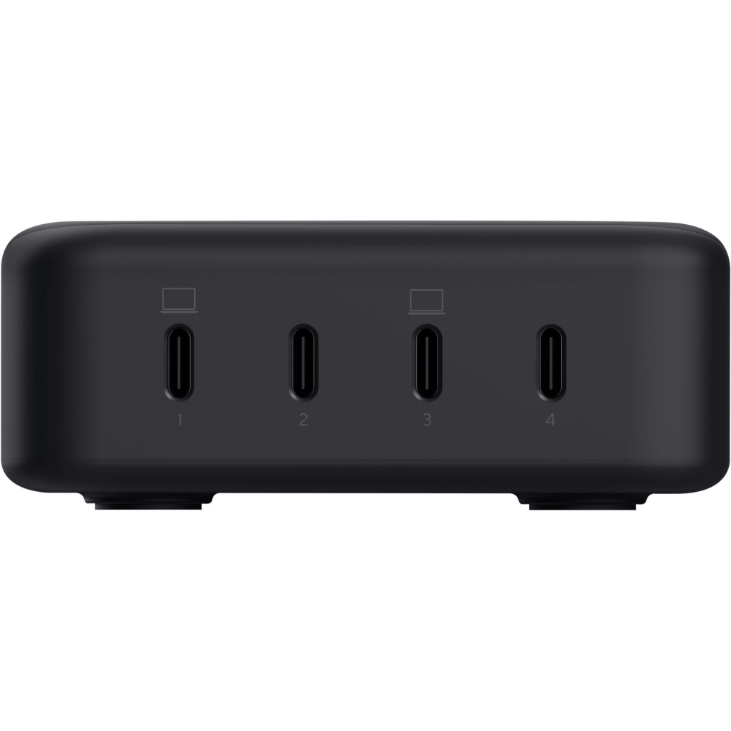 Зарядний пристрій Trust Maxo 4xUSB-C PD240W GaN Black (25413_TRUST) - зображення 4
