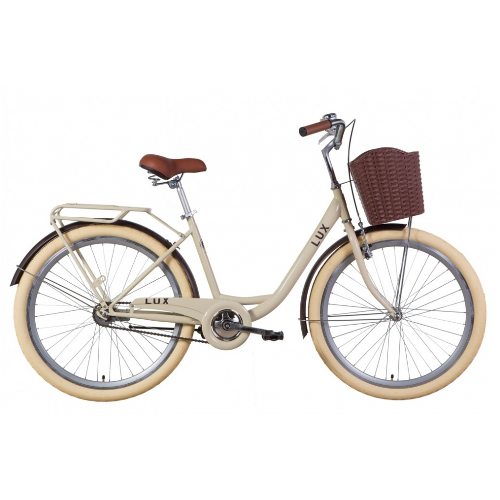 Велосипед Дорожник 26" LUX рама-17" 2021 Beige (OPS-D-26-116) - зображення 1