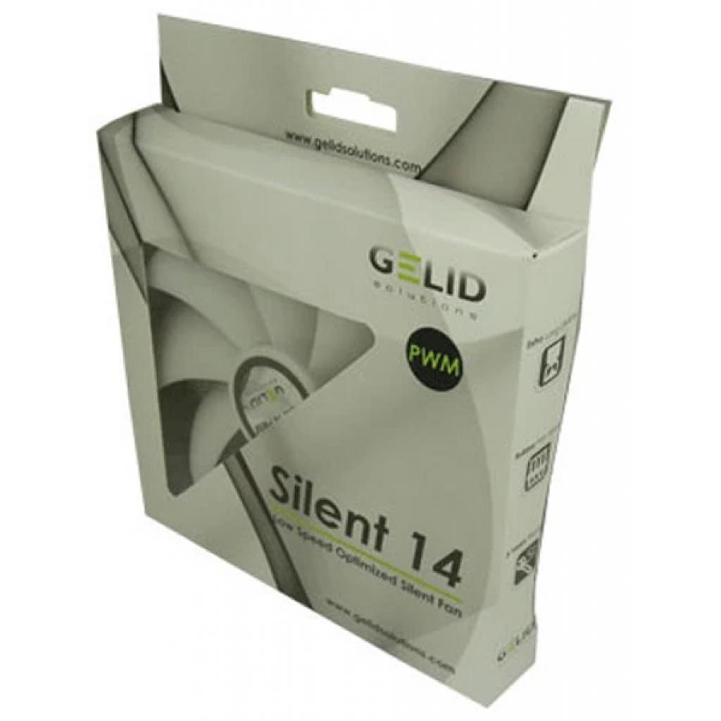 Кулер до корпусу Gelid Solutions Silent 14 PWM 140 mm (FN-PX14-12) - зображення 3