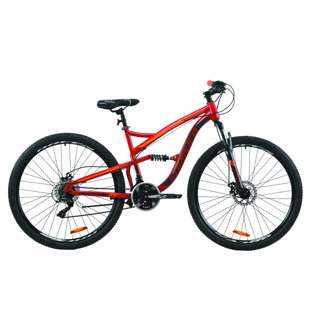 Велосипед Formula 29" SPARK AM2 DD рама-18" St 2020 рубіново-сірий з помаранчевим (OPS-FR-29-074) - зображення 1