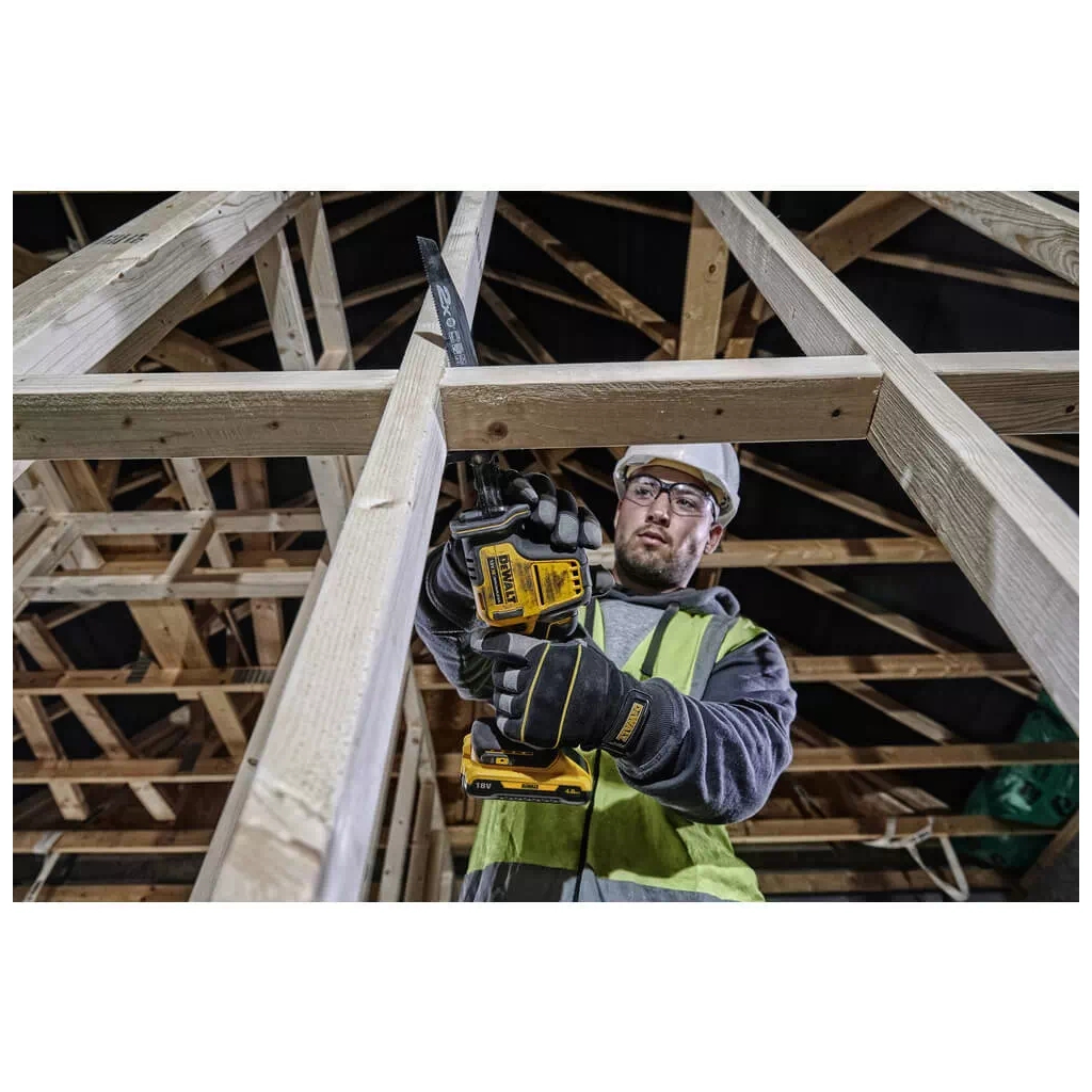 Шабельна пила DeWALT 18В XR Li-lon, 0 - 2800 ход/хв, 1.43 кг (без АКБ та ЗП) (DCS369N) - изображение 10