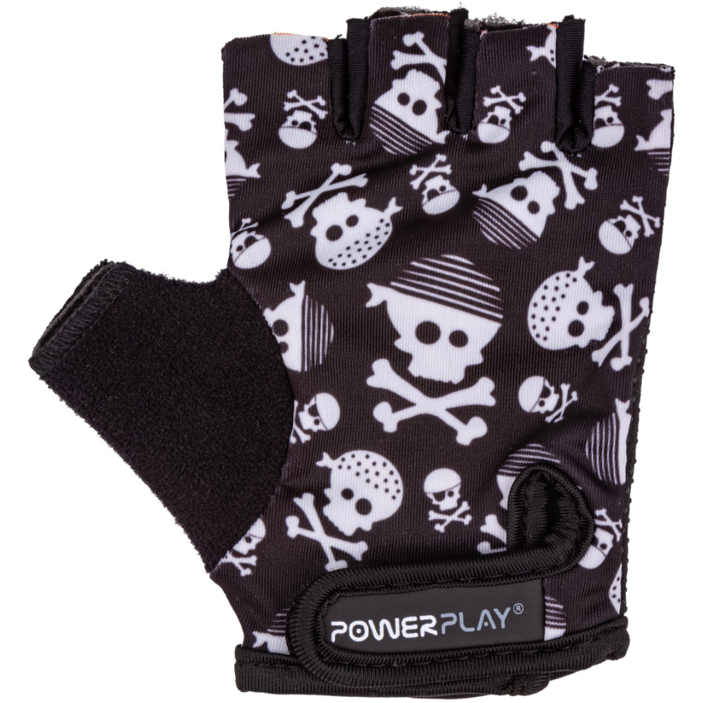 Велорукавиці PowerPlay 5454 Череп S (5454_S_Skulls) - зображення 2