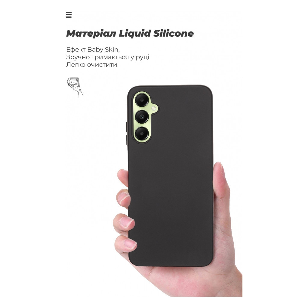Чохол до мобільного телефона Armorstandart ICON Case Samsung A05s (A057) Black (ARM73654) - зображення 7