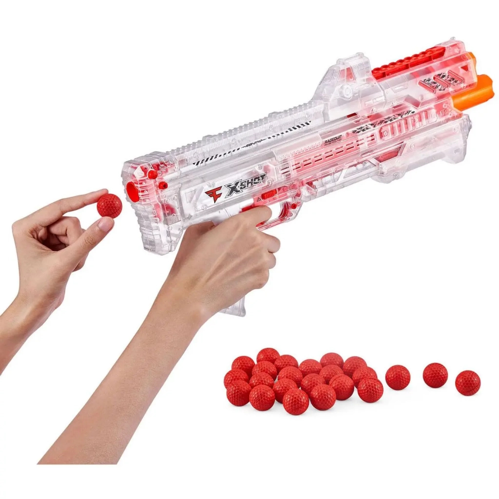 Іграшкова зброя Zuru X-Shot Швидкострільний бластер Chaos FAZE Ragequit (24 кульки) (36498) - зображення 3