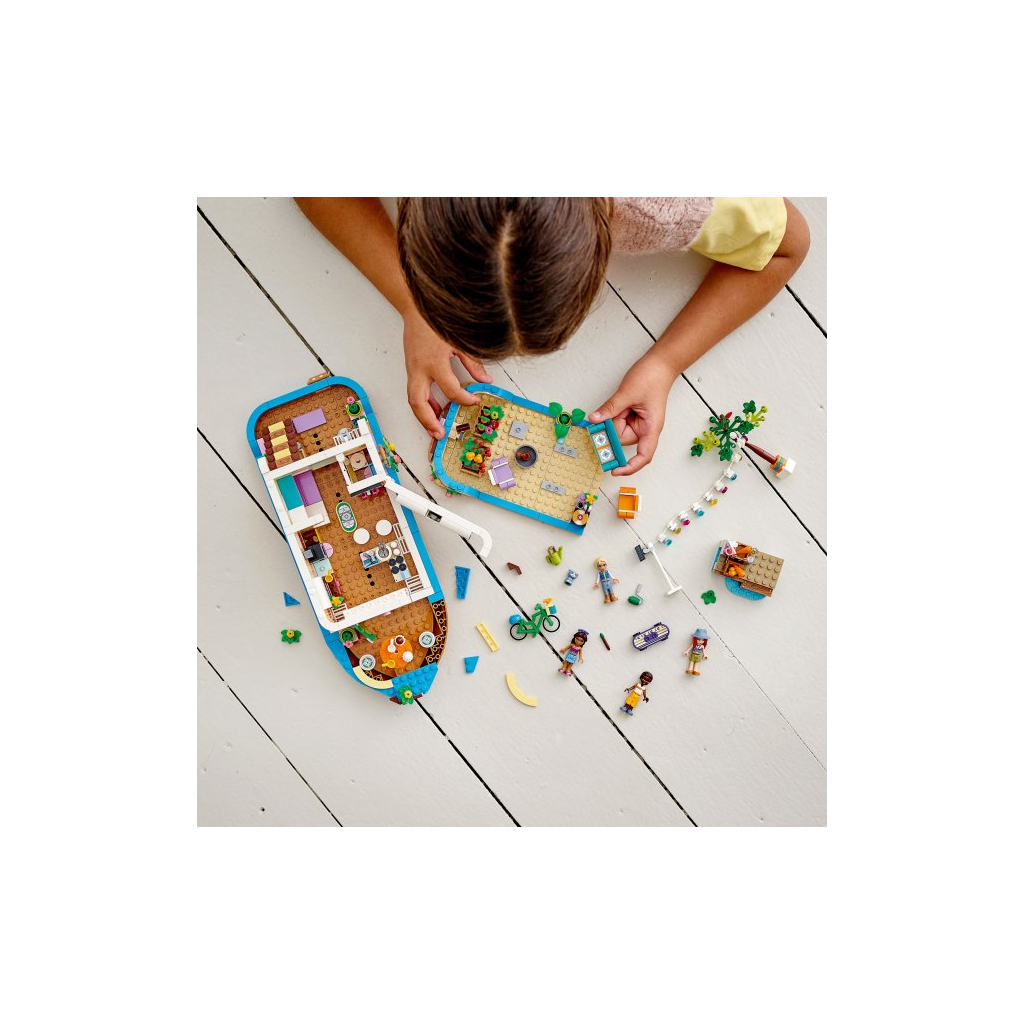 Конструктор LEGO Friends Плавучий будинок на каналі 737 деталі (41702) - зображення 4