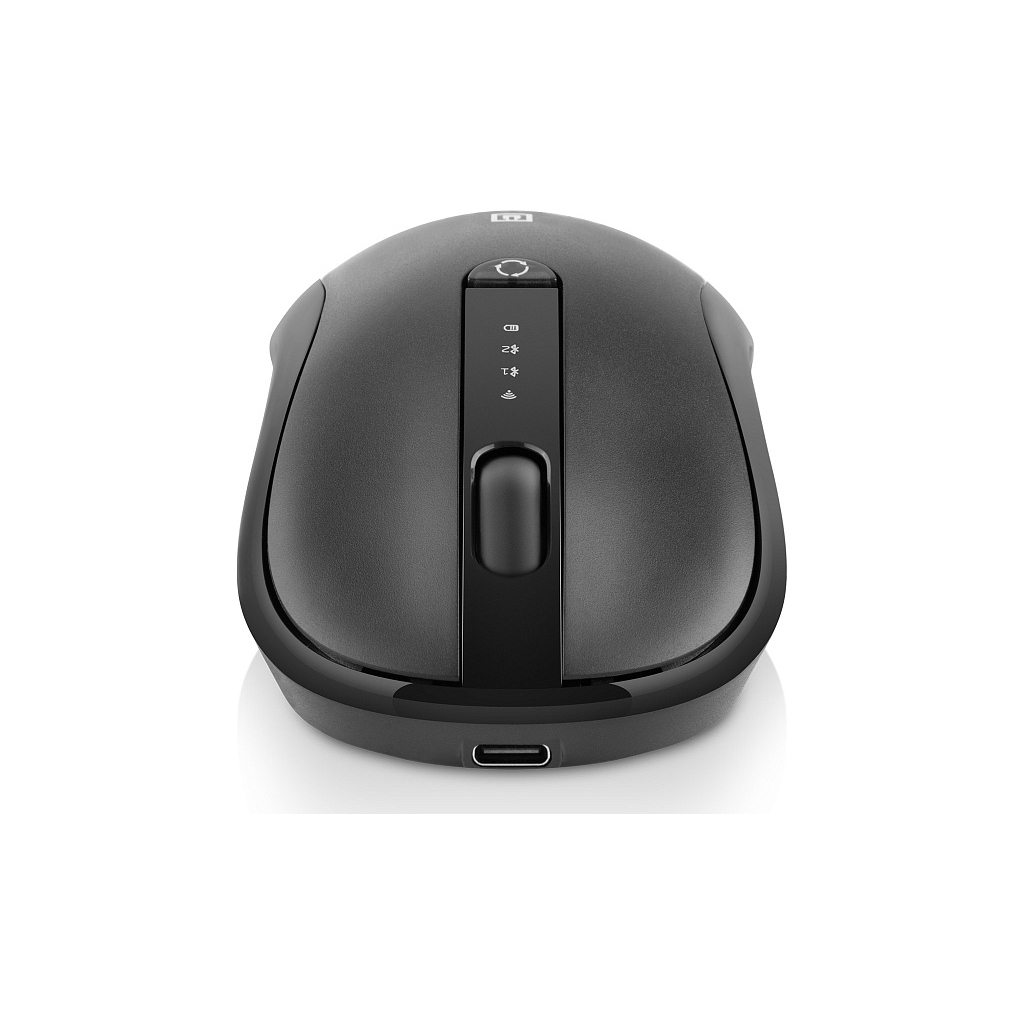 Мишка REAL-EL RM-450W Wireless/Bluetooth Black/Gray (EL123200046) - зображення 6