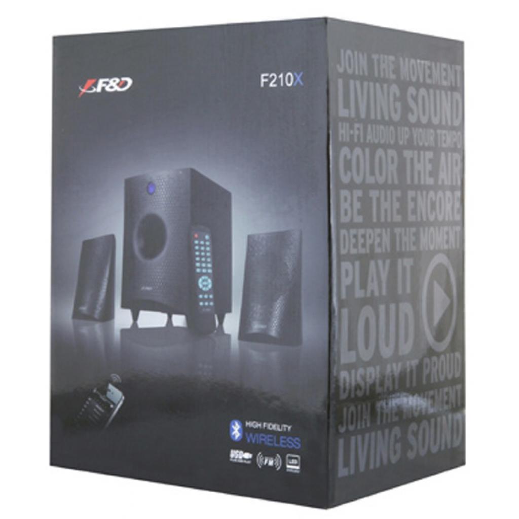 Акустична система F&D F-210X Black - зображення 4