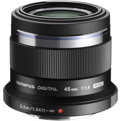 Об'єктив Olympus ET-M4518 45mm 1:1.8 Silver (V311030SE000) - зображення 1