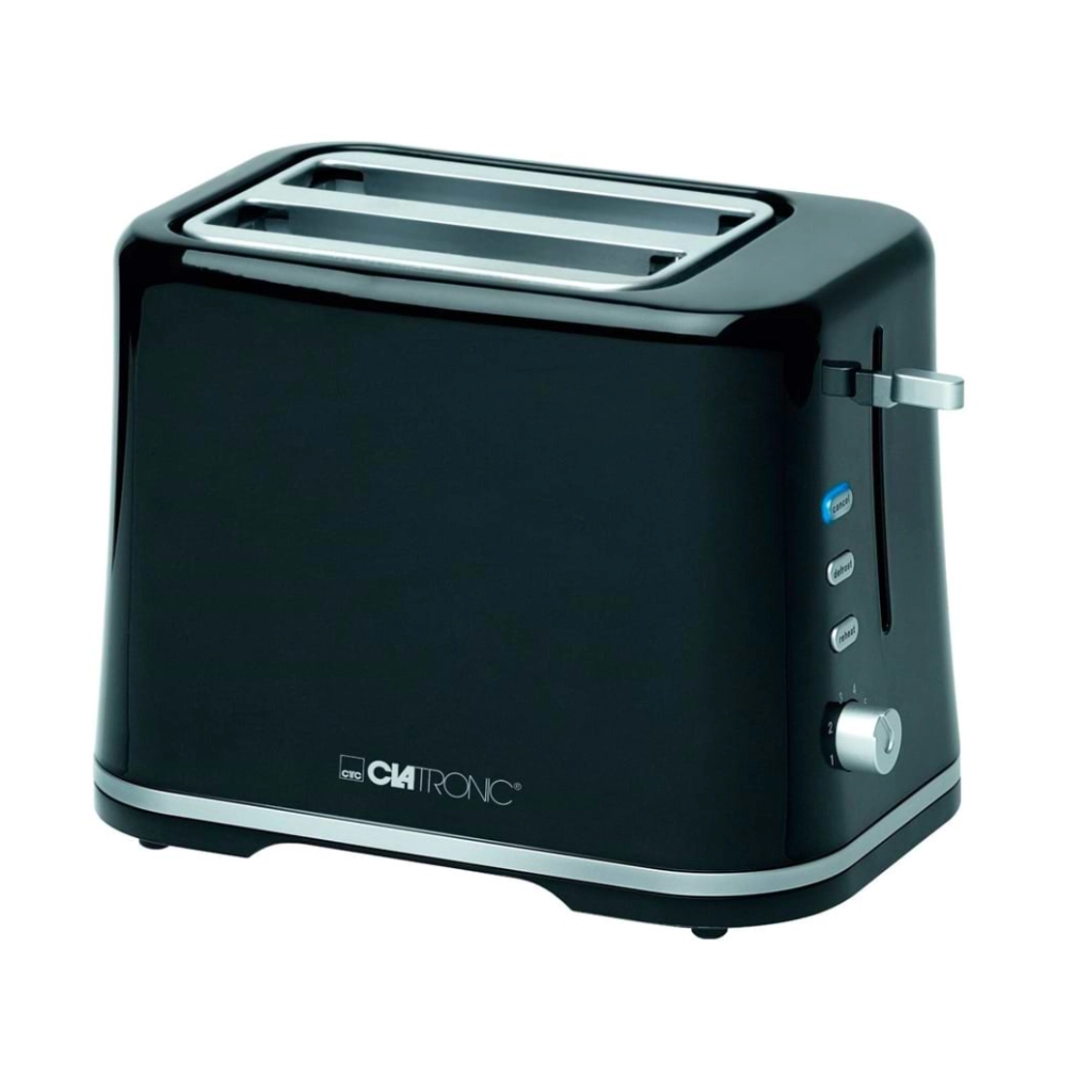 Тостер Clatronic TA 3554 black-silver - зображення 1