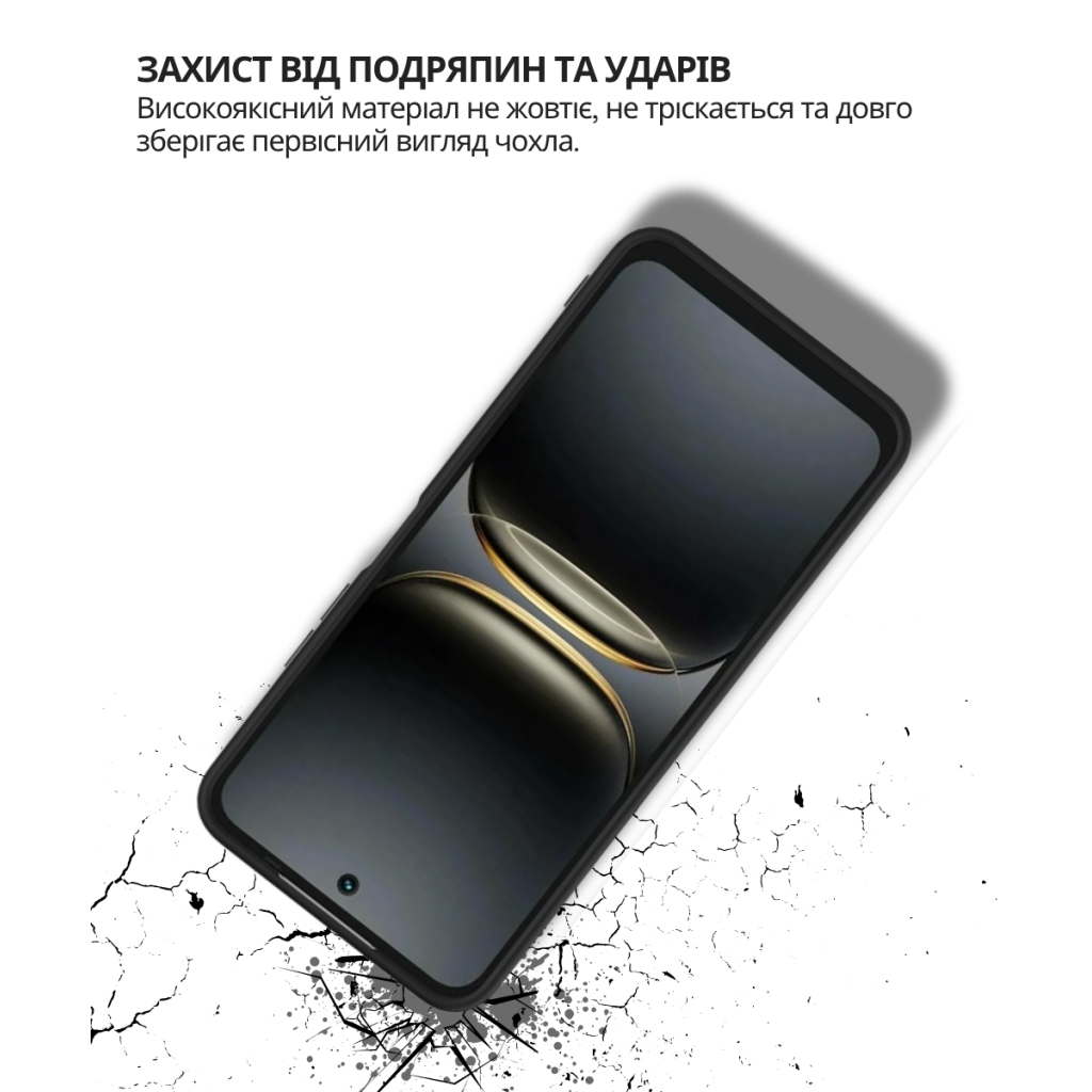 Чохол до мобільного телефона BeCover Silicone Tecno Spark 40C 4G (KM4k) Black (714683) - зображення 3