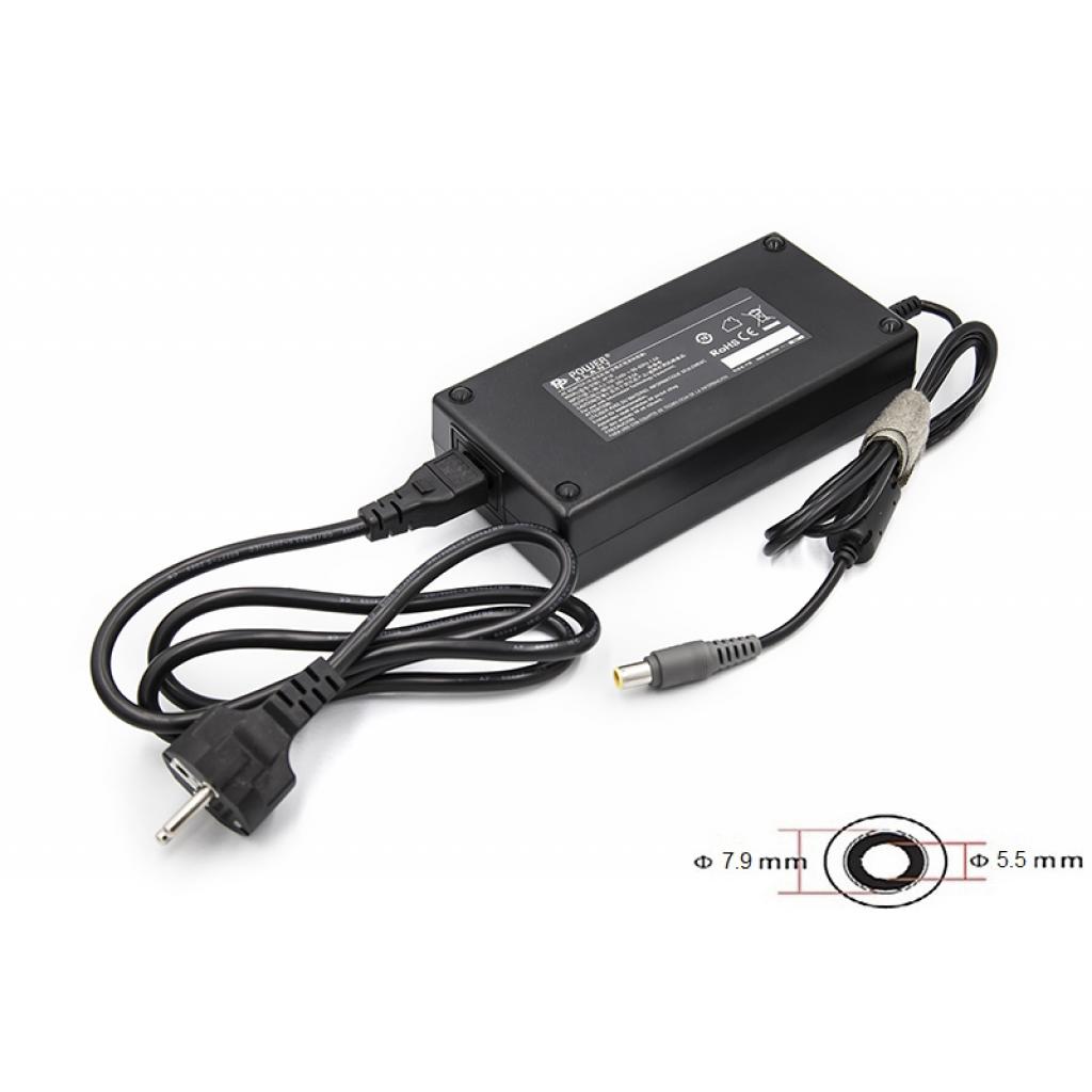 Блок живлення до ноутбуку PowerPlant IBM/LENOVO 220V, 20V 170W 8.5A (7.9*5.5) (IB170H7955) - зображення 1