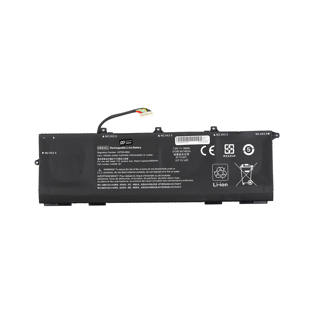 Акумулятор до ноутбука PowerPlant HP Elitebook x360 (OR04XL) 7.6V 6600mAh (NB462179) - зображення 1