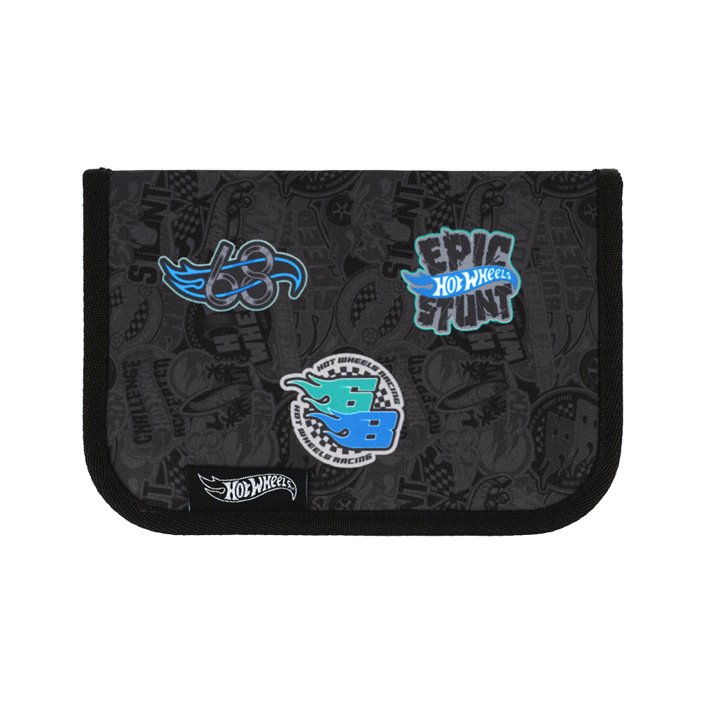Пенал Kite 621 Hot Wheels, 1 відділення, 1 відворот (HW25-621) - зображення 4