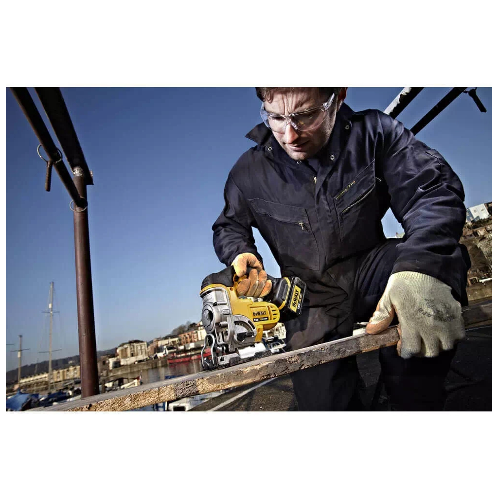 Електролобзик DeWALT 18V XR Li-lon, 3000 ход/хв (без АКБ та ЗУ) (DCS331N) - изображение 4