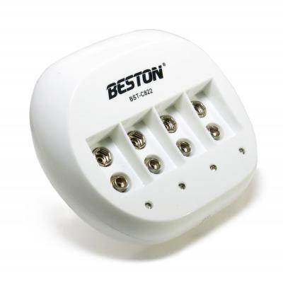 Зарядний пристрій для акумуляторів Beston BST-C822 Li-ion 4slots for CR9V (AAC2823) - зображення 1