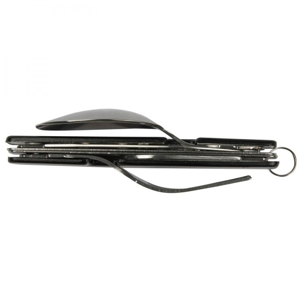 Набір туристичного посуду Easy Gifts Pamplona 4 в 1 чорний (081603) - зображення 4