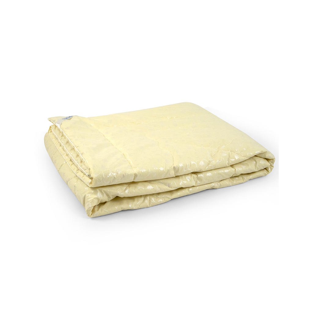 Ковдра Руно вовняна Ніжність молочна літо 172х205 (316.29ШНУ_Молочний вензель) - зображення 3