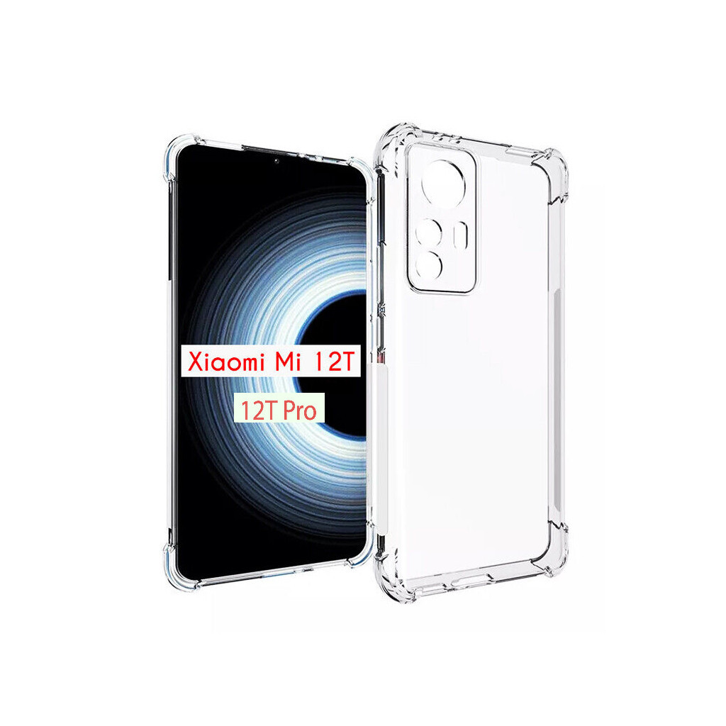 Чохол до мобільного телефона BeCover Anti-Shock Xiaomi 12T / 12T Pro Clear (708910) - зображення 1