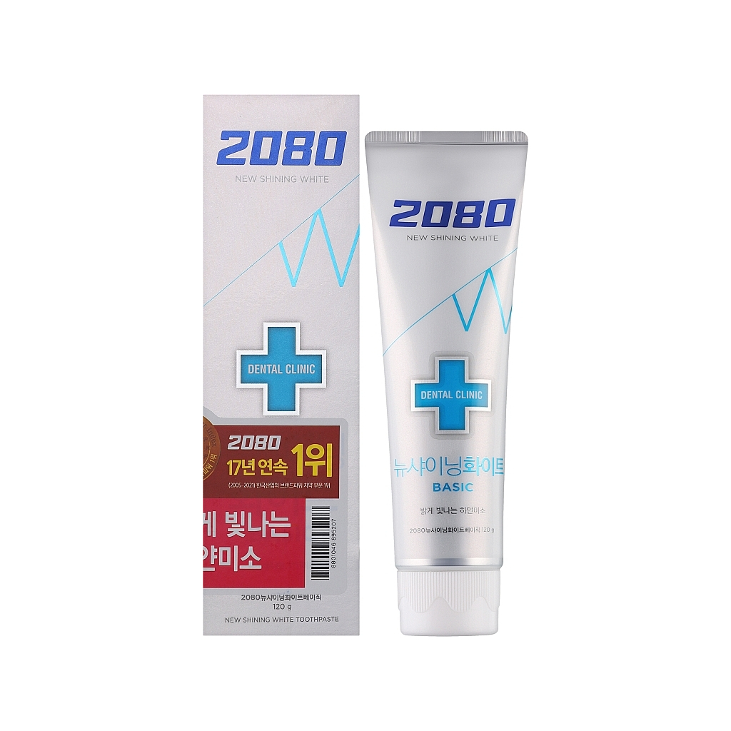 Зубна паста Aekyung 2080 New Shining White Toothpaste 120 г (8801046895207) - зображення 2