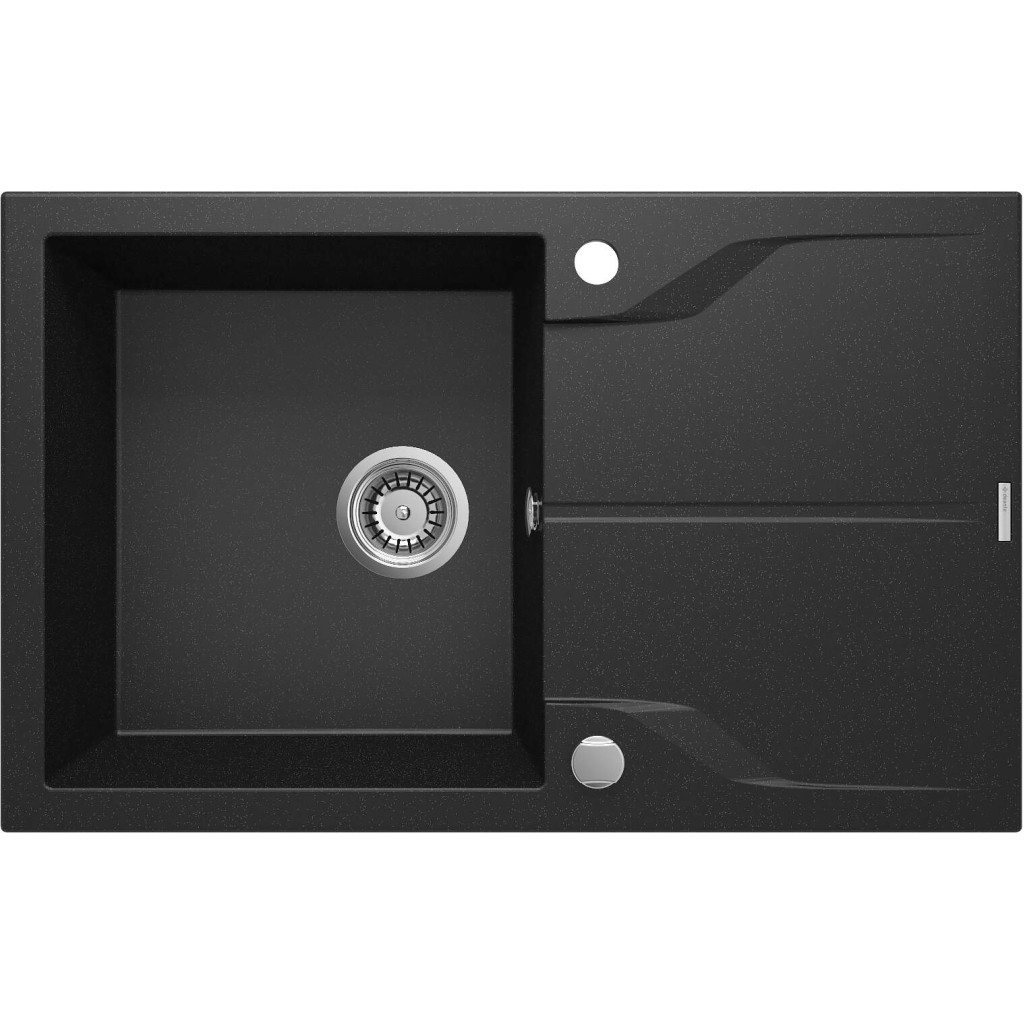 Мийка кухонна Deante Мийка кухонна Deante Andante, граніт, прямокутник, з крилом, (ZQN_G113) - зображення 1