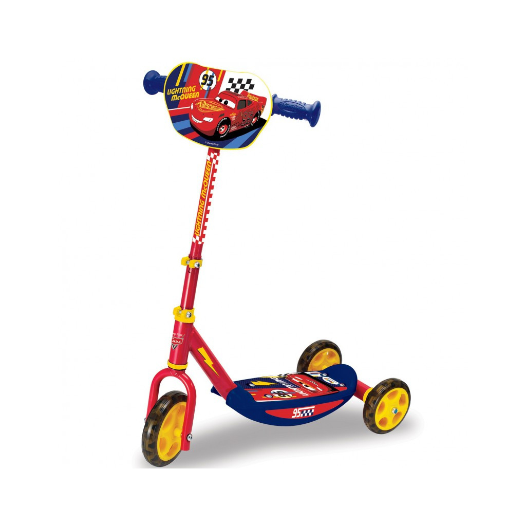 Самокат Smoby Toys Тачки з металевою рамою Триколісний (750114) - изображение 1