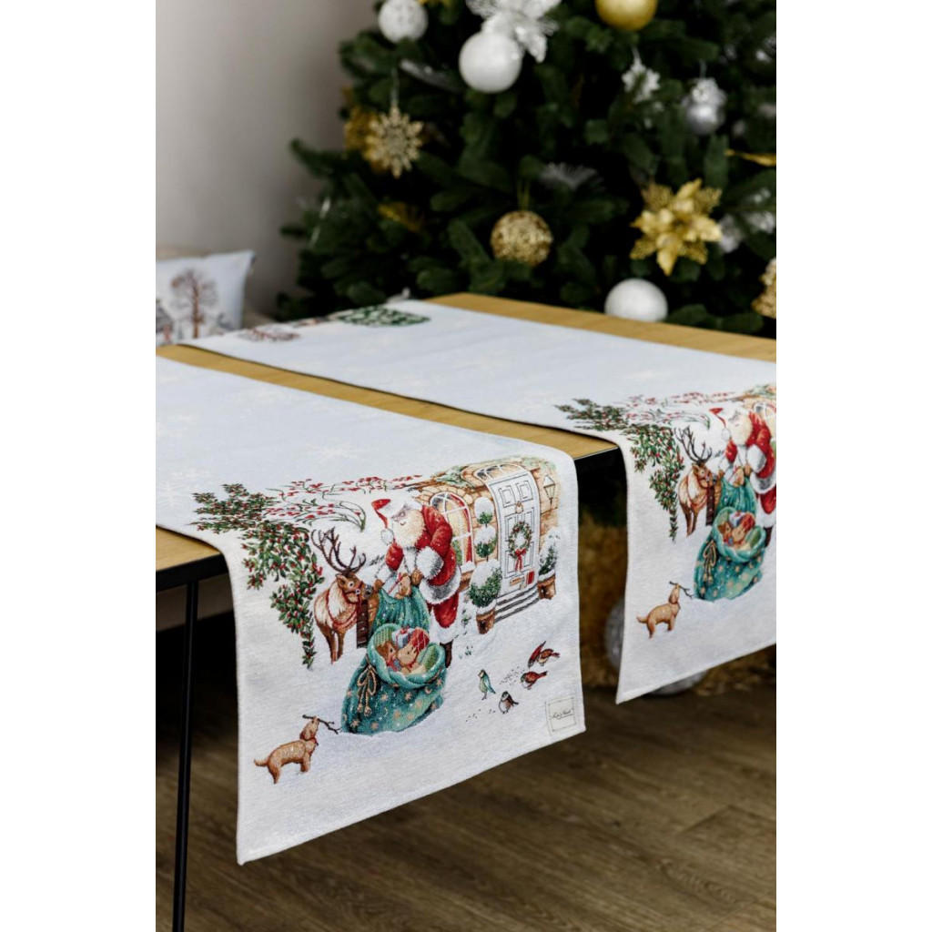 Доріжка на стіл Прованс гобеленова VILLAGE 35х100 см (4823093452794) - зображення 4