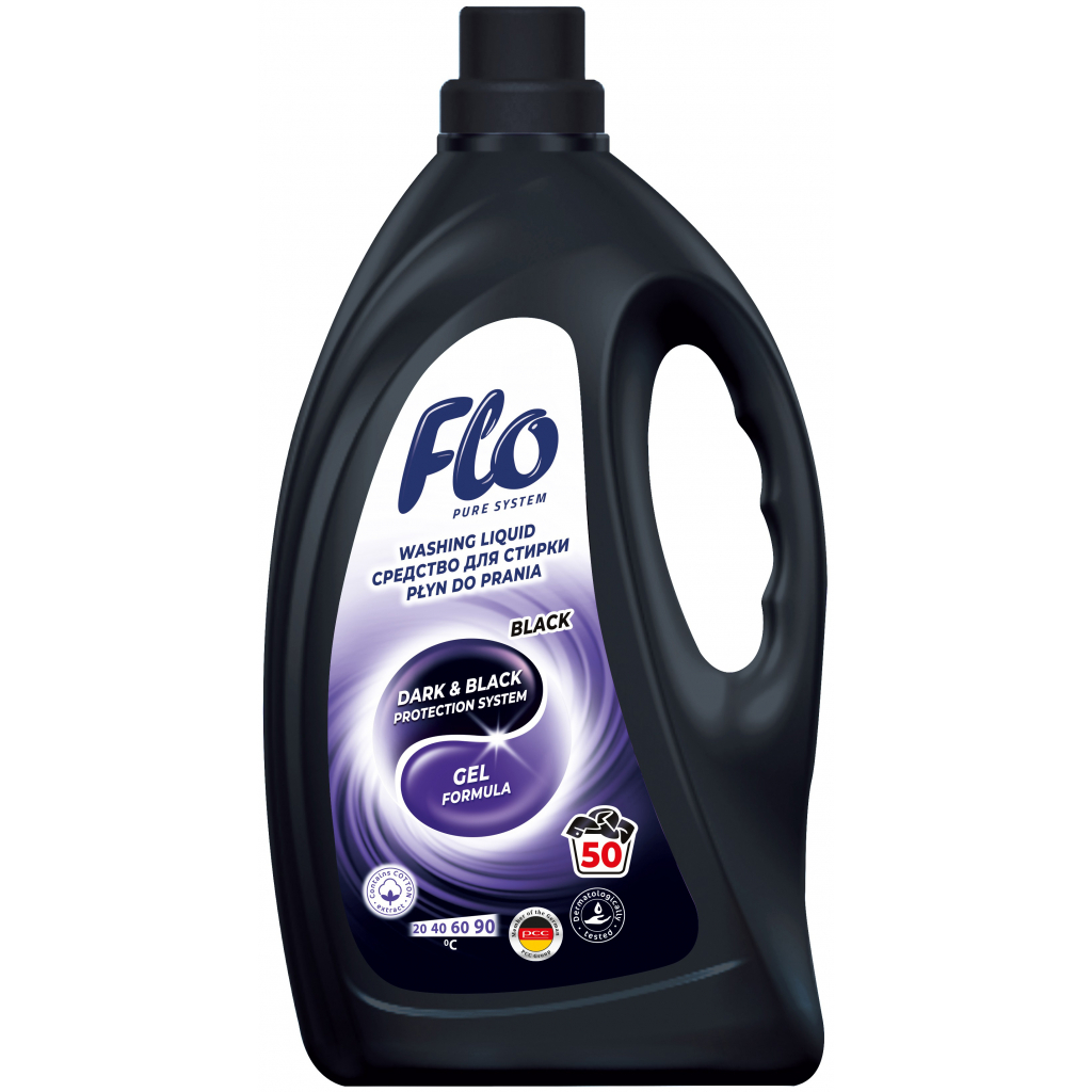 Гель для прання Flo Black 2 л (5900948242799) - зображення 1