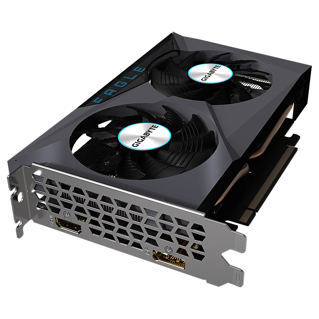 Відеокарта GIGABYTE Radeon RX 6500 XT 4Gb EAGLE (GV-R65XTEAGLE-4GD) - зображення 4