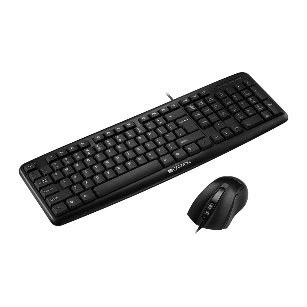 Комплект Canyon SET-1 Water resistant USB UA Black (CNE-CSET1) - зображення 2