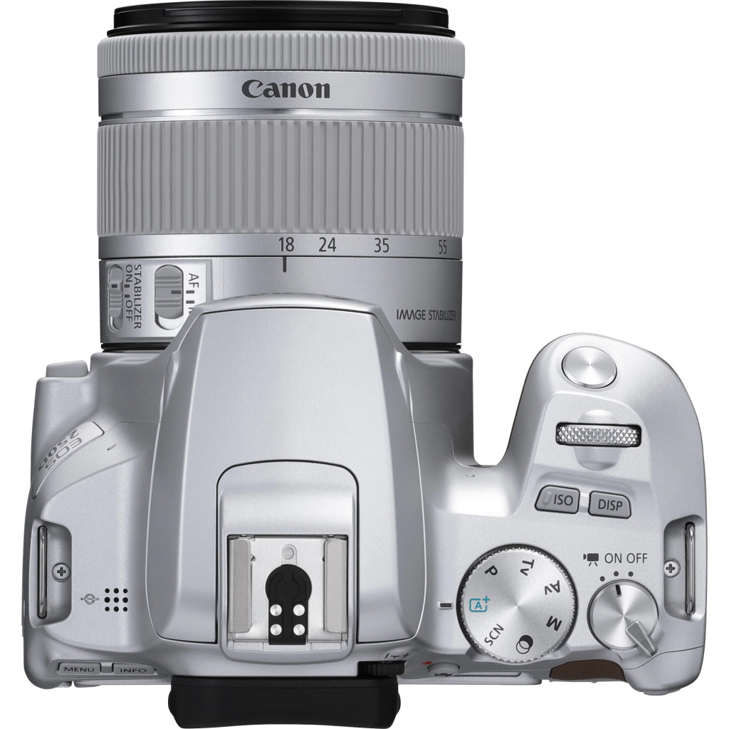 Цифровий фотоапарат Canon EOS 250D kit 18-55 IS STM Silver (3461C003) - зображення 3