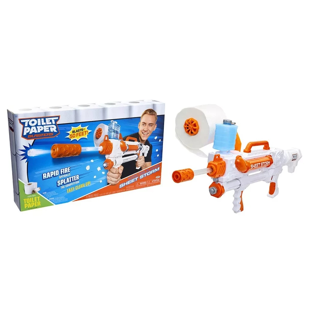 Іграшкова зброя Jakks Pacific Toilet paper Паперовий град (150301) - зображення 5