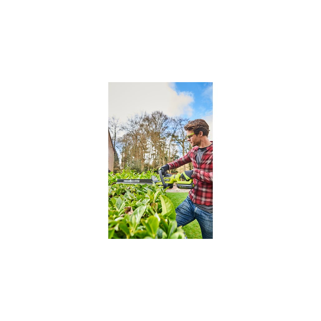 Кущоріз Ryobi RY36HTX65A-0, 36В MAX POWER, лезо 65 см, насадка HedgeSweep (без АКБ та ЗУ) (5133005076) - зображення 9