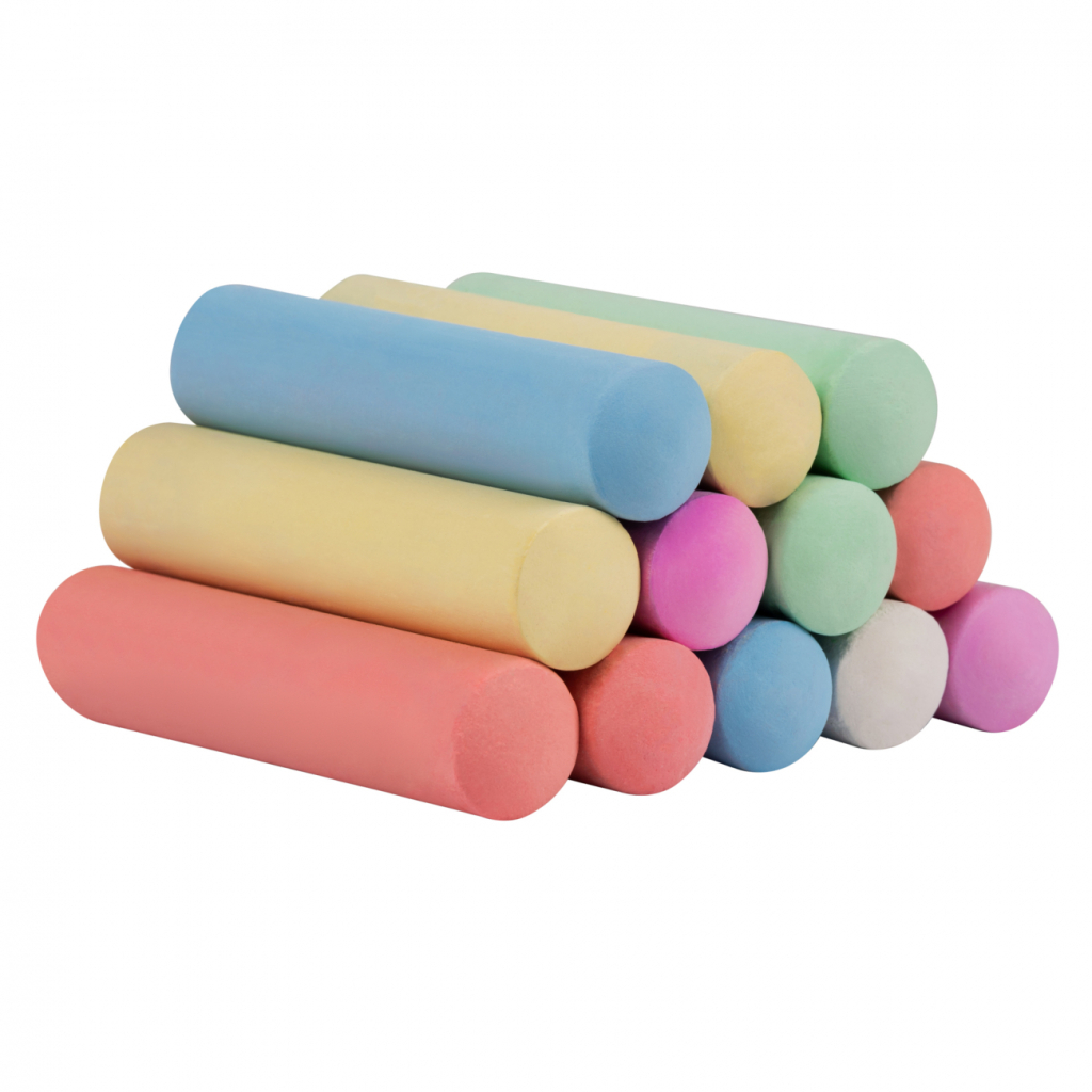 Крейда Yes кольорова Sweet Cream 12 шт JUMBO в відрі (400510) - изображение 2